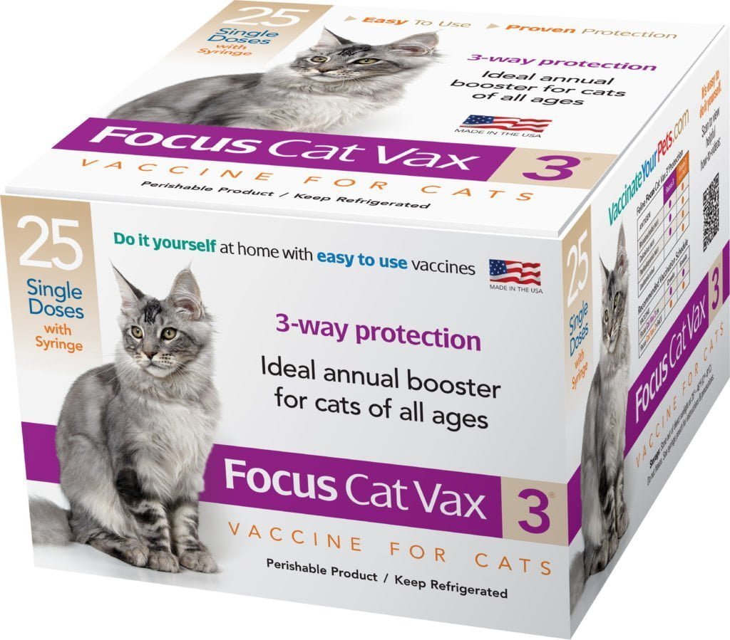 Focus Cat Vax 3® PLUS FeLV - Durvet