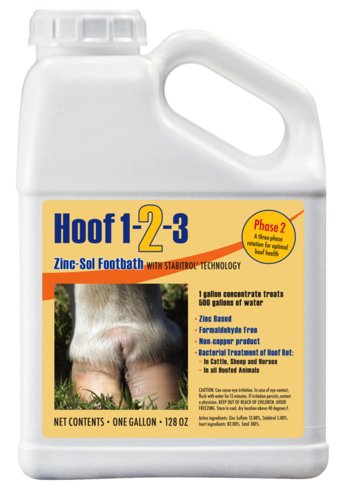 Hoof 1-2-3, Step 2, Zinc-Sol Gallon