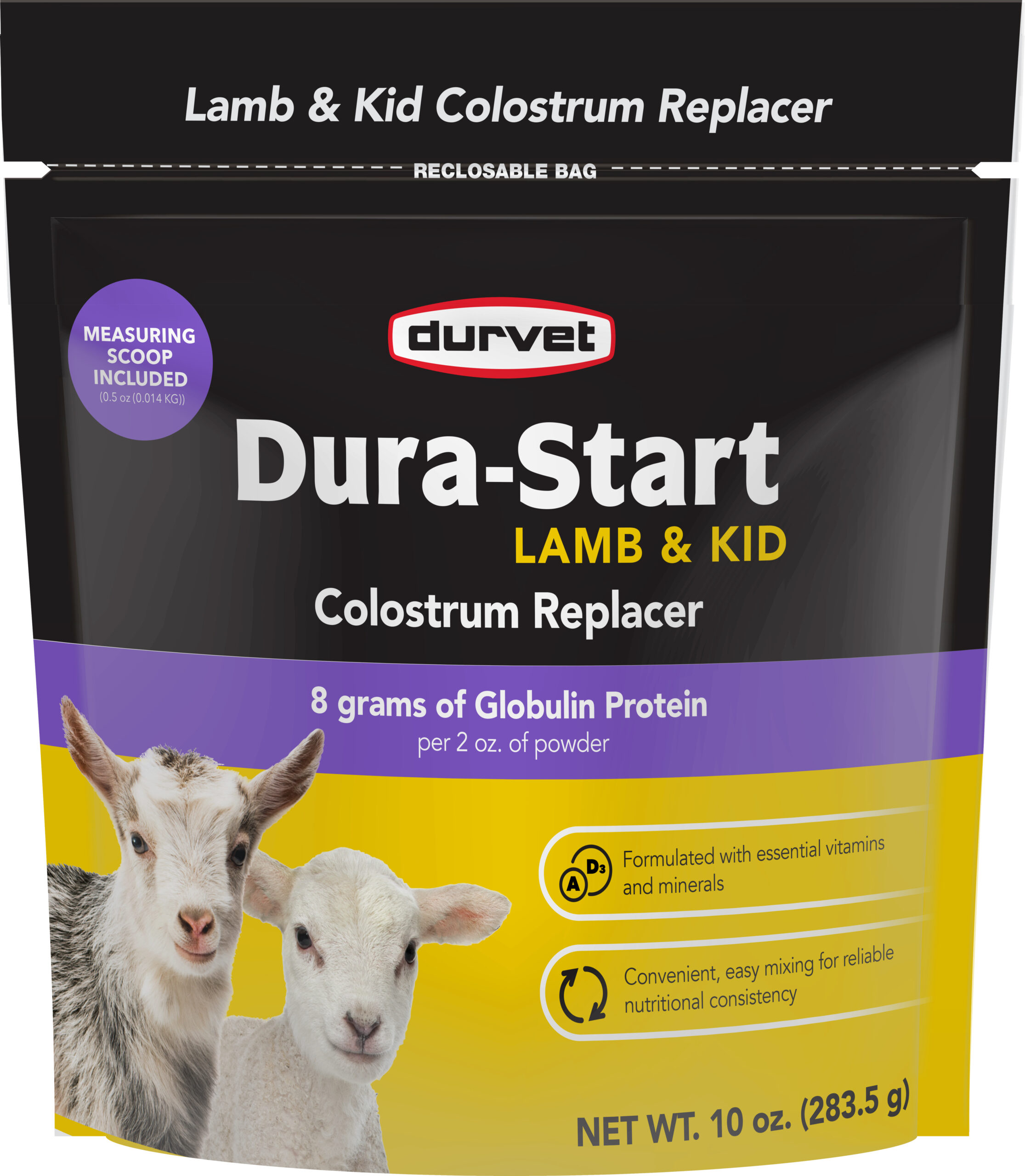 Dura-Start Lamb and Kid Colostrum Replacer 10 oz