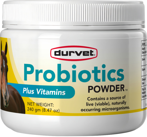 Durvet Probiotics Powder 240 gm for horses and companion animals