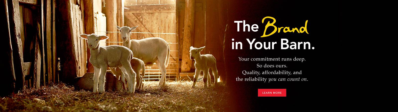 Durvet ... The Brand in Your Barn Your commitment runs deep. So does ours. Quality, affordability, and the reliability you can count on.